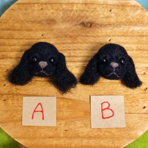 ☆Bさま御予約品☆アメリカンコッカースパニエル（ブラック）マリン  