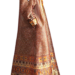 印度印花長襯衫連衣裙 (DOO-002) 第17張的照片