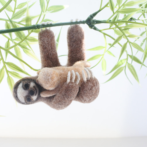 なまけもの 〇 グリーン暖かい ナマケモノ ウィンターキャップの通販 by ミヤコ's