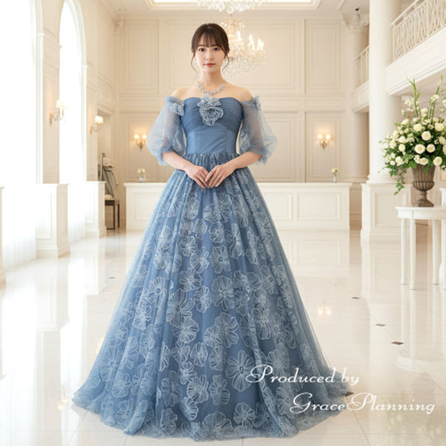 ame様】アナイ ドレスコート ブルー ドレス|ワンピース/ドレス|商品