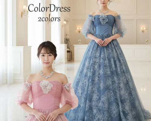 カラードレス カクテルドレス ピンク フリル 演奏会 前撮り 披露宴 発表会 カラードレス カクテルドレス ピンク フリル 演奏会 前撮り