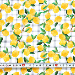 カットクロス  3 Wishes Fabric / White Cottage Farm Trailing Lemons 3枚目の画像