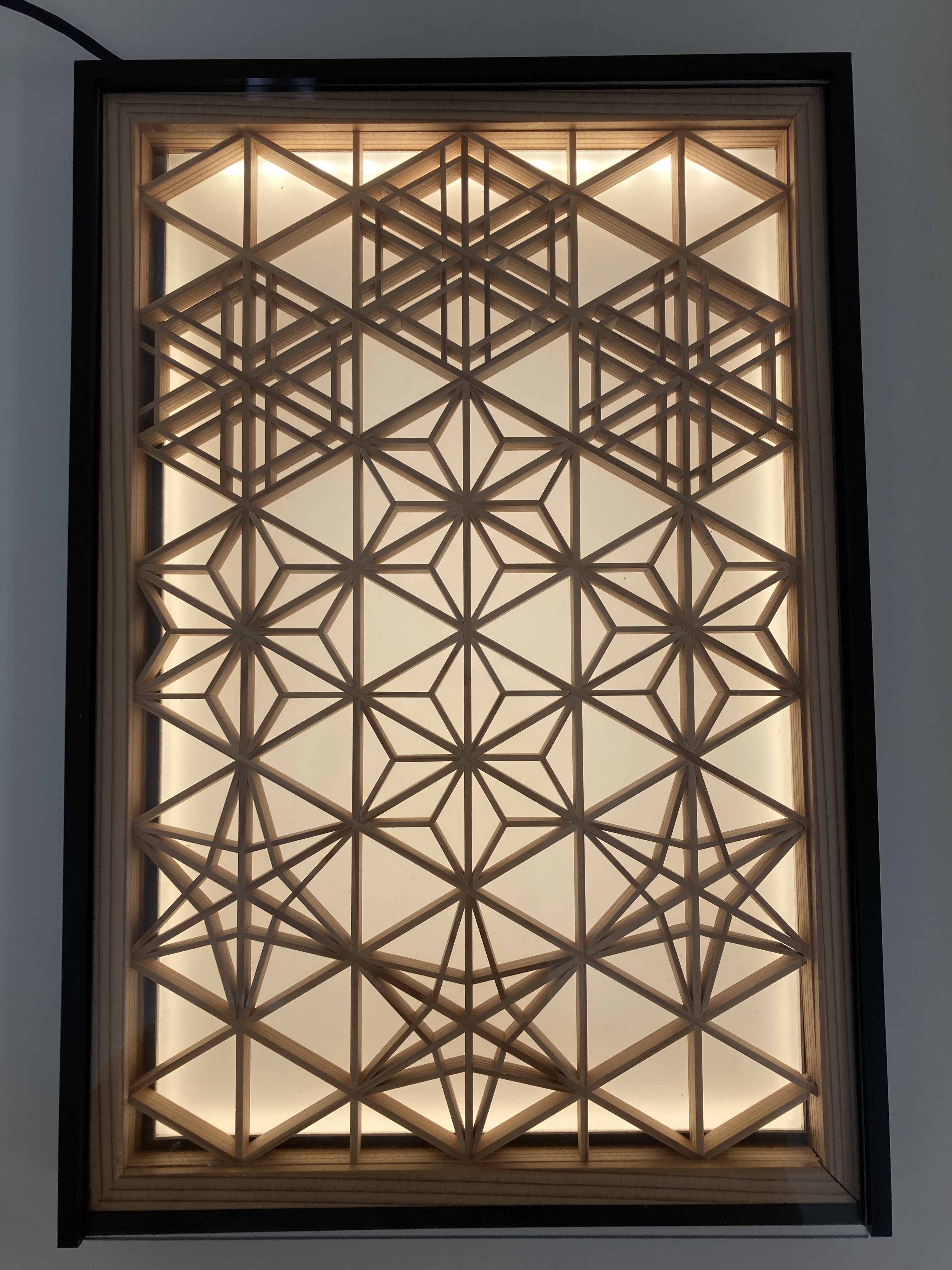 組子パネル+ケース 調光器付き