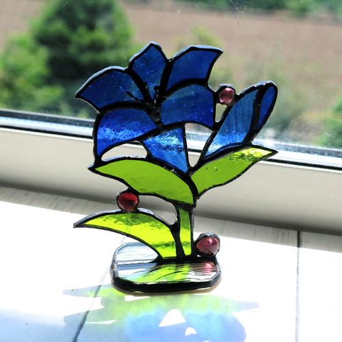 ステンドグラス　サンキャッチャー 1cec17a08cd9bece19ec25ad62314a