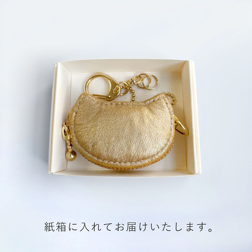 【シンプルなゴールドCC】小バッグに♡カード/コインケース Amazon | ミニ 財布 レディース 本革 L字型ファスナー タッセル
