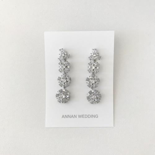 ANNAN WEDDING ピアス　アンナンウェディング　ウエディング 美品】ANNAN wedding アンナンウェディングピアスピン