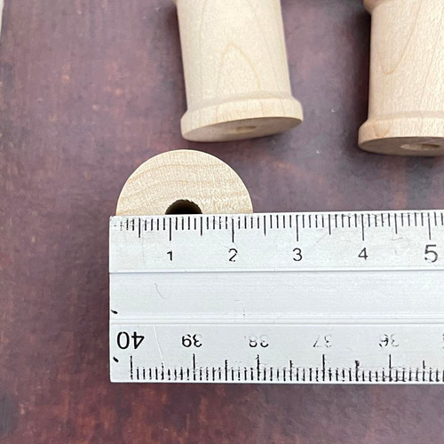 442・糸巻き スプール 40個入り 木製 アメリカ製 糸・ミシン糸