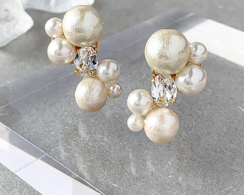 374 パール ゴールド 華やか 卒業式 入学式 ピアス イヤリング 大ぶり 374 パール ゴールド 華やか 卒業式 入学式 ピアス イヤリング 大ぶり