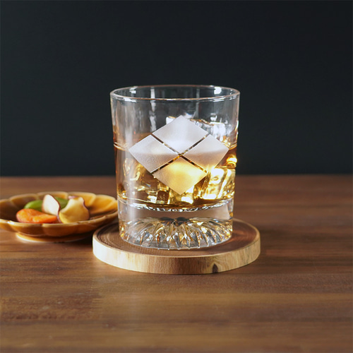 名入れ無料 家紋 ロックグラス 武田信玄 彫刻 戦国武将