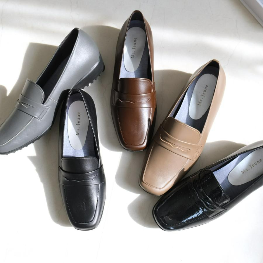 日本の職人のこだわりが詰まる足に優しい日本製本革ローファー / PO5803