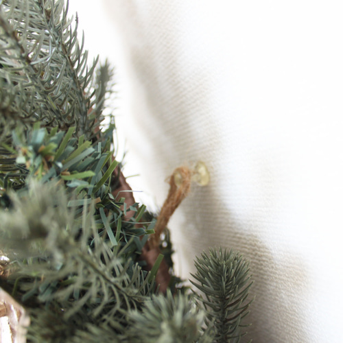 壁に掛けるクリスマスツリー「送料無料」リースタイプのクリスマス