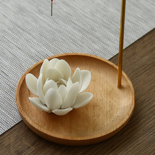 蓮の花 お香立て おしゃれ インテリア雑貨 送料無料 蚊取り線香