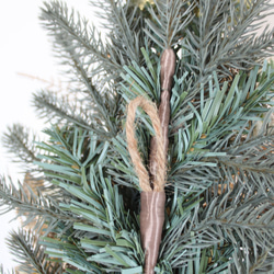 壁に掛けるクリスマスツリー（ミニタイプ）「送料無料」リースタイプ 9枚目の画像