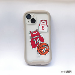 BASKET BALL NAME STICKER／耐水・耐光・強力粘着 7枚目の画像