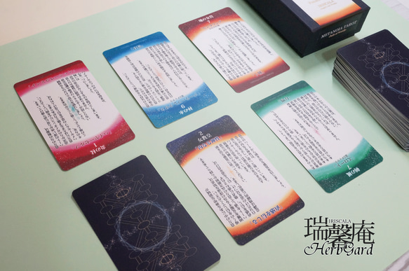 【A品・在庫販売】メタノイア タロット -詞の小径- 4枚目の画像