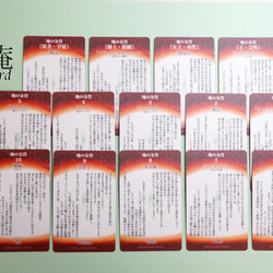 【A品・在庫販売】メタノイア タロット -詞の小径- 14枚目の画像