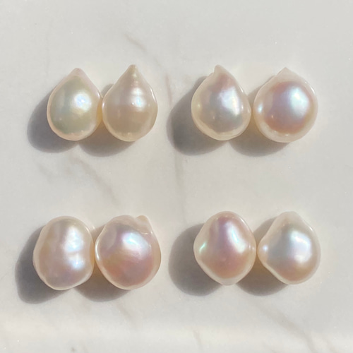 無穴✨ルースパール新入荷✨大きめ15mmバロックパール✨淡水 無穴✨ルースパール新入荷✨大きめ15mmバロックパール✨淡水