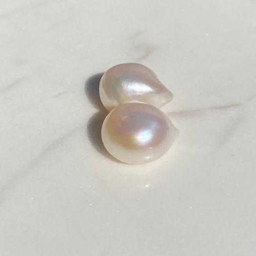 無穴✨ルースパール新入荷✨大きめ15mmバロックパール✨淡水 無穴✨ルースパール新入荷✨大きめ15mmバロックパール✨淡水