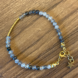 星環黑髮晶細髮手鍊｜黑髮晶 ⭐️ Black Rutilated Quartz bracelet 第2張的照片