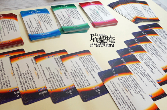 【B品・在庫販売】メタノイア タロット -詞の小径-（B品カードデッキ本体＋B品シールのみ、化粧箱なし） 1枚目の画像