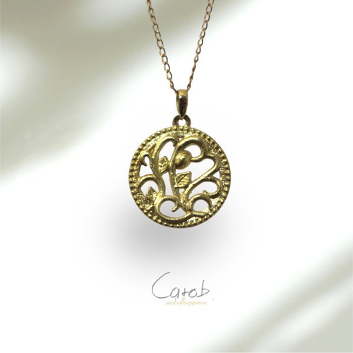 Le bourgeon ＊ル・ブルジョン＊花の芽ペンダントK18 ネックレス  