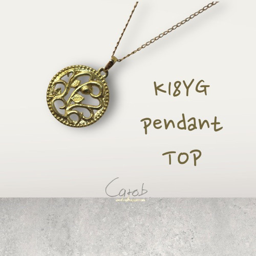 Le bourgeon ＊ル・ブルジョン＊花の芽ペンダントK18 ネックレス  