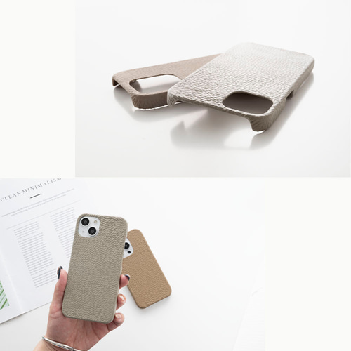 新品未使用 ヌバックレザー　サクラ　全機種対応スマホカバー スマホケース 手帳型 全機種対応【くすみレザーorキルティング