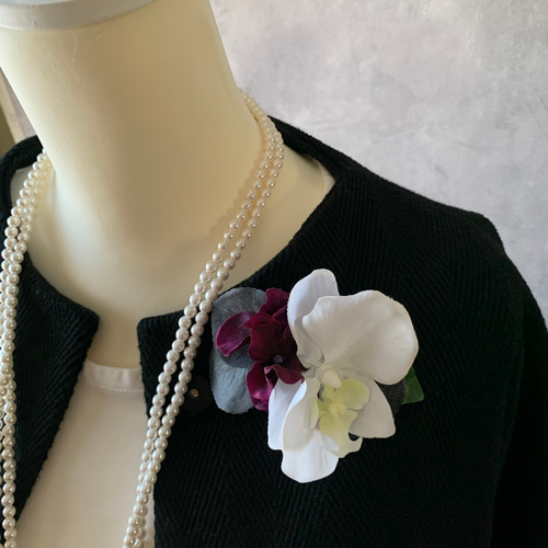 コサージュ特集】 アーティフィシャルフラワー 造花 バッグチャーム