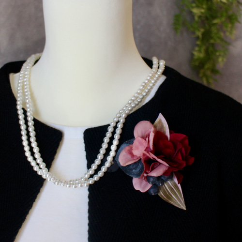 コサージュ特集】 アーティフィシャルフラワー 造花 バッグチャーム