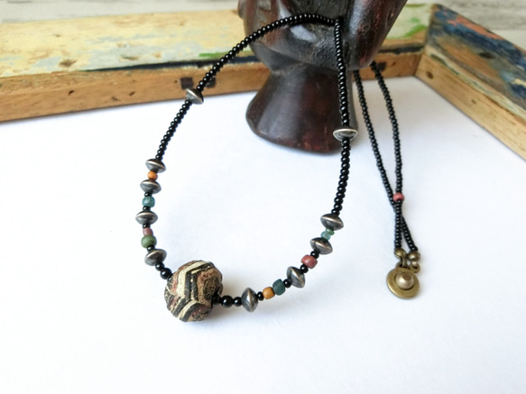 在庫処分！ アンティークイスラムビーズ1 221017-9.jpg