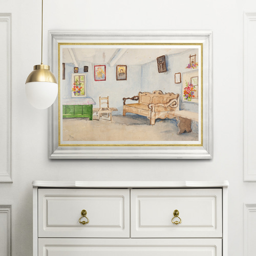 NO.497】絵画の部屋アートポスター☆ユニーク個性的おしゃれ