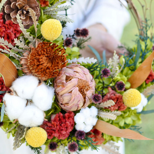 専用＊ネイティブフラワー3種とミモザのドライフラワーリース 専用＊ネイティブフラワー3種とミモザのドライフラワーリース