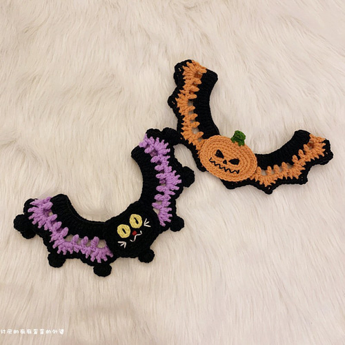 ハロウィン 猫&犬&用襟型ペット首輪☆かぼちゃ リード・首輪 57