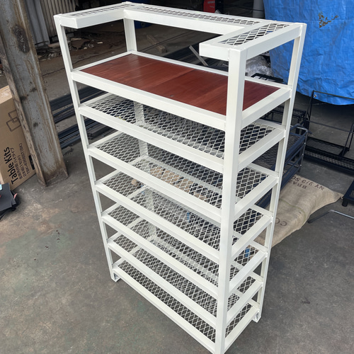 こんなのも出来ます☆特注アイアンラック☆収納棚☆シューズラックなど