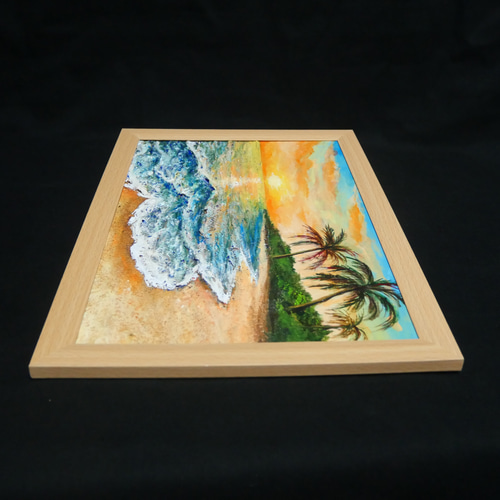 油絵 油彩 油彩画 絵 絵画 ミニ絵画【夕日の海】 油絵 油彩 油彩画 絵 絵画 ミニ絵画【夕日の海】 絵画 HR 通販