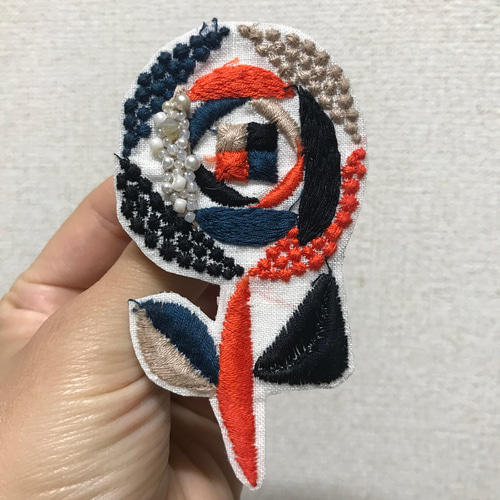 ミナペルホネン パッチンピン ハンドメイド （ハンドメイド