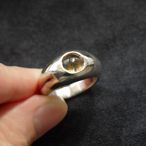 ルチルクォーツリング 指輪・リング Gleam jewelry 通販 16472259
