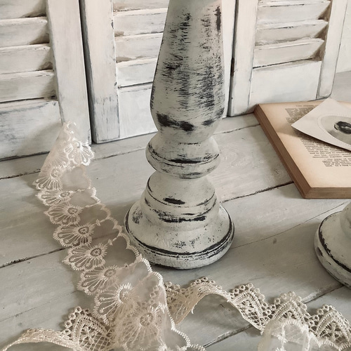 現品1点在庫あり】キャンドルホルダー・キャンドルスタンド・フレンチ