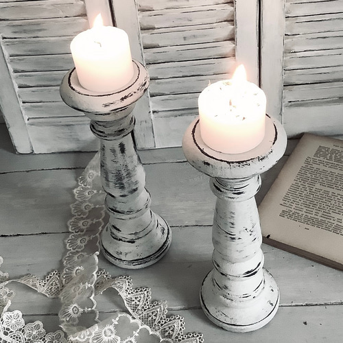 現品1点在庫あり】キャンドルホルダー・キャンドルスタンド・フレンチ