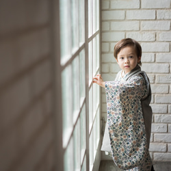 【セパレート着物】3歳着物4点セット【liberty／エデナム】 2枚目の画像