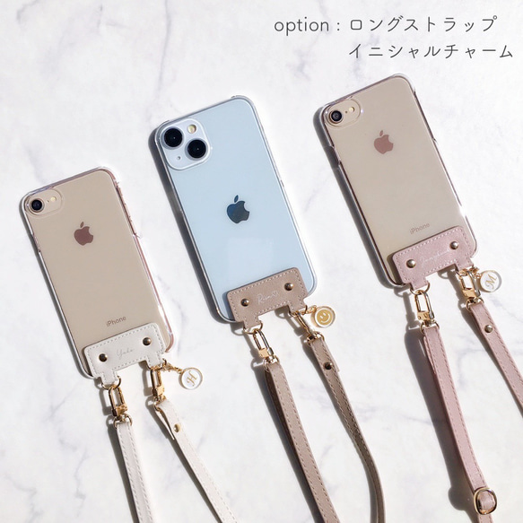 ５色展開 名入れ無料♡全機種対応  android ｱｲﾎﾝ ｽﾏﾎｼｮﾙﾀﾞｰ ｸﾘｱ背面ｶﾊﾞｰ iPhone 5枚目の画像