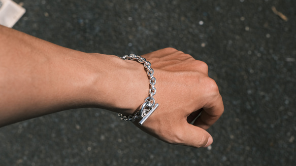 シルバー925 チェーンブレス シルバーブレスレット【受注生産