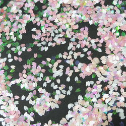 ネイルやレジンに　デコパーツ　桜花弁　 5色ミックス　5g　プラスチック 1枚目の画像