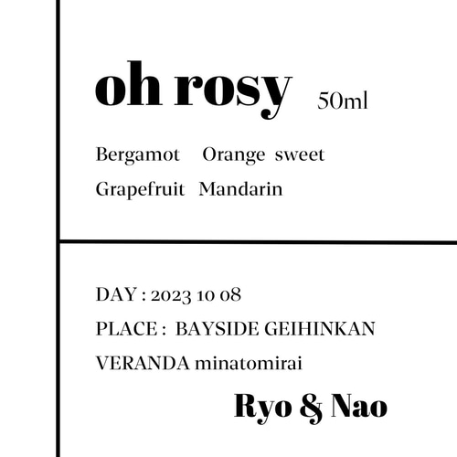 ウェルカムスペース 結婚証明書:柑橘系香水ver. ウェルカムボード enu