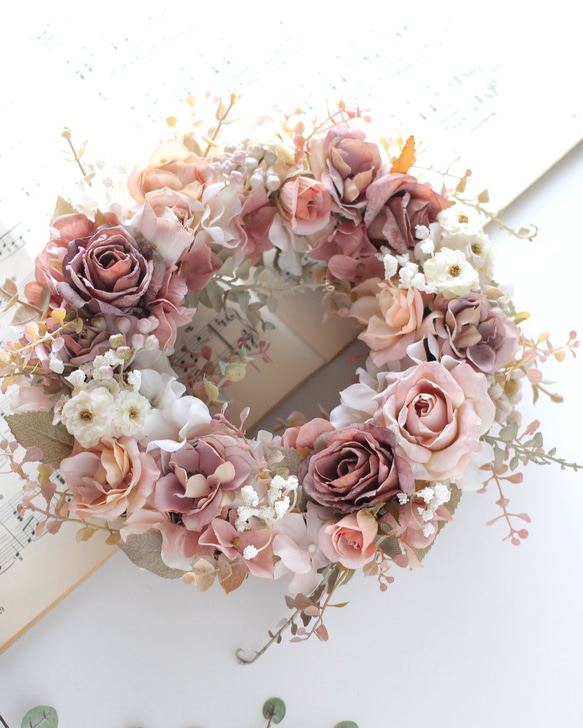 パステルニュアンスリース