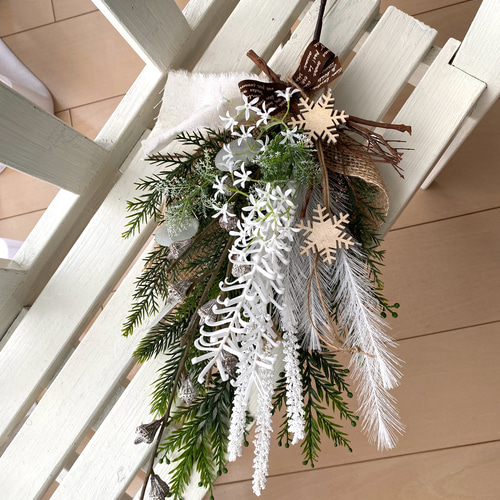 クリスマススワッグ アーティフィシャル FLORAISON（フロレゾン） クリスマス スワッグ インテリア アーティ