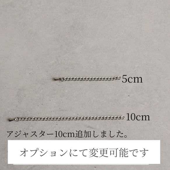 クローバーネックレス/サージカルステンレスネックレス/ホワイトシェル/白蝶貝/金属アレルギー対応/マザーオブパール 10枚目の画像