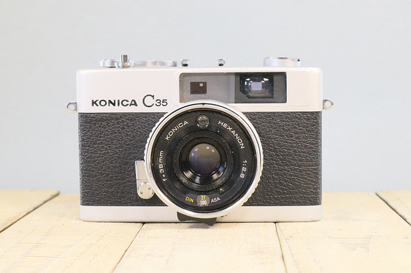 完動品】【3ヶ月保証】オールドフィルムカメラ コニカ KONICA