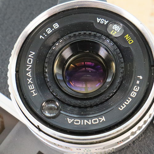 完動品】【3ヶ月保証】オールドフィルムカメラ コニカ KONICA C35 初期