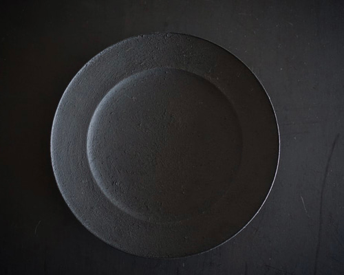 蒔地漆皿 リム皿 24cm 中皿 Tomohito woodworks 通販 16474024